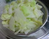 白菜とじゃがいもの味噌マヨサラダ☆作り方3写真