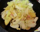 白菜とじゃがいもの味噌マヨサラダ☆作り方5写真