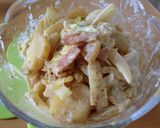 白菜とじゃがいもの味噌マヨサラダ☆作り方7写真