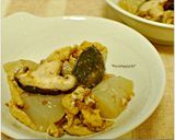 こんにゃくと椎茸油揚げのおかか生姜炒め煮作り方6写真