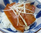 簡単　マグロのづけ丼作り方3写真