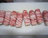 焼き豆腐の豚バラ巻作り方3写真