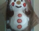 雪だるま・スノーマン☆立体ケーキ作り方5写真