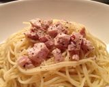 混ぜるだけ！スモークまぐろスパゲティー作り方5写真