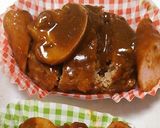 煮込みハンバーグ★ﾊｯｼｭﾎﾟﾃﾄと共に作り方17写真