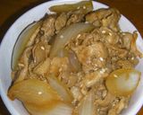 本格中華風✤豚と玉ねぎ炒め丼作り方5写真