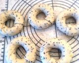 黒胡麻チーズペッパーベーグル作り方4写真