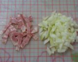 簡単ランチ＊巣ごもり卵のケチャップライス作り方1写真