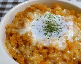 簡単ランチ＊巣ごもり卵のケチャップライス作り方7写真