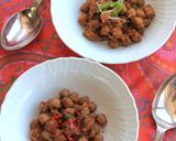 紅茶とローリエで茹でるひよこ豆作り方7写真