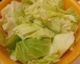 おうちで作るお野菜たっぷりモツ鍋作り方2写真