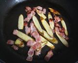 里芋とゴボウの醤油麹炒めマスタード風味作り方4写真