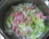かぶと白菜のｽｰﾌﾟ♪作り方3写真