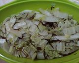 レンジで簡単もう１品！白菜と塩昆布蒸し作り方2写真
