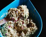 鮭缶と豆腐deクラブケーキ風作り方6写真
