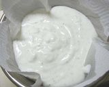 ペッパー風味の水切り塩ヨーグルト作り方3写真