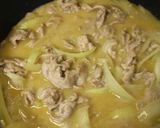 豚こま玉葱味噌炒め煮作り方3写真