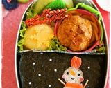 ＊キャラ弁＊　クリスマスに★雪だるま作り方6写真