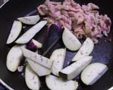 娘に伝えたい＊豚となすの胡麻味噌炒め＊作り方4写真