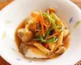 鱈の和風彩り野菜あんかけ作り方9写真