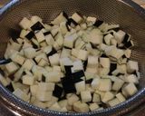 *茄子とモッツァレラのトマトパスタ*作り方1写真