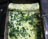 お弁当にほうれん草の玉子焼き作り方4写真