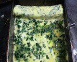 お弁当にほうれん草の玉子焼き作り方4写真