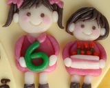 姉妹（マジパン細工）作り方10写真