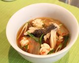 鱈と白子の韓国スープ。作り方8写真