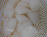 大根とこんにゃくと鶏もも肉の煮物作り方4写真