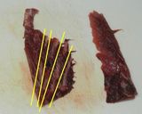マグロ血合いの角煮（佃煮）作り方2写真