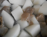 大根とこんにゃくと鶏もも肉の煮物作り方9写真