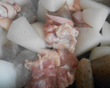 大根とこんにゃくと鶏もも肉の煮物作り方10写真