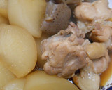 大根とこんにゃくと鶏もも肉の煮物作り方15写真