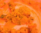 ＊れんこんの穴からかぼちゃ?!焼き＊作り方3写真