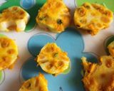 ＊れんこんの穴からかぼちゃ?!焼き＊作り方4写真