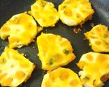 ＊れんこんの穴からかぼちゃ?!焼き＊作り方5写真