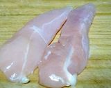 失敗のない・とろけるチーズ入ささ身フライ作り方1写真