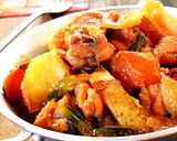 ■チムタック「鶏とじゃが芋の甘辛煮」■作り方8写真