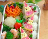 ６ｐチーズのサンタさん(キャラ弁に）作り方11写真