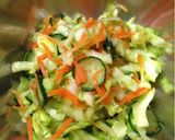 ＊給食の味♪キャベツたっぷりツナサラダ＊作り方4写真