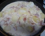 にんにくとじゃがいものクリーム煮作り方6写真