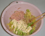 [簡単]湯引き白菜とツナのサラダ作り方4写真