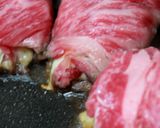 ひとくちすき焼き　湯葉巻作り方9写真