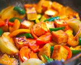厚揚げと野菜の甘酢あん作り方5写真