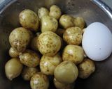 チビ芋のころ煮作り方1写真
