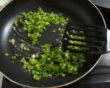 ピーマンとひき肉のカレードリア作り方2写真