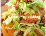 ホクッ♪シャキ♪挽肉とキャベツの肉じゃが作り方8写真