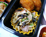 簡単☆えのきとハムの塩こんぶバター炒め作り方4写真