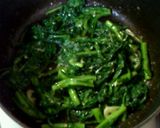 簡単美味しい*春菊のパルメザンチーズ焼き作り方3写真